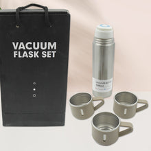 Stainless Steel Vacuum Flask Set with 3 Cups – 500ml | Batula