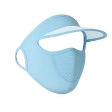 Women’s Full-Face UV Protection Cap – Wide Brim Visor + Mask