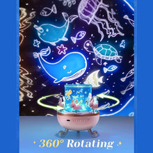 Bunny’s Carousel Rotating LED Night Light – Kids Night Lamp
