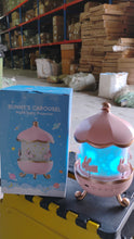 Bunny’s Carousel Rotating LED Night Light – Kids Night Lamp