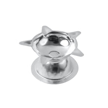Stainless Steel Lotus Style Aarti Diya